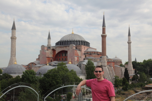 Me in front of Aya Sofya